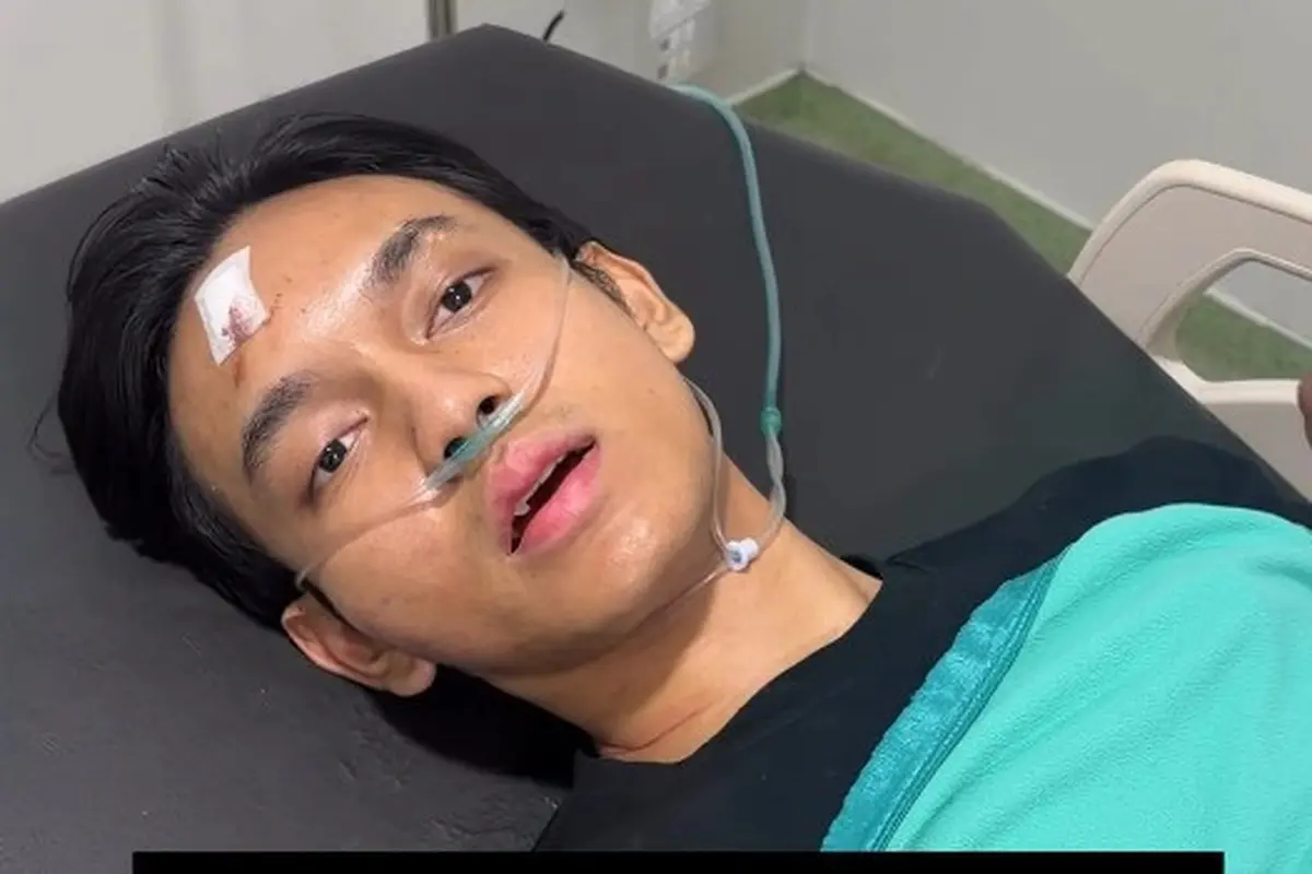 YouTuber Andra ST Usai Kecelakaan