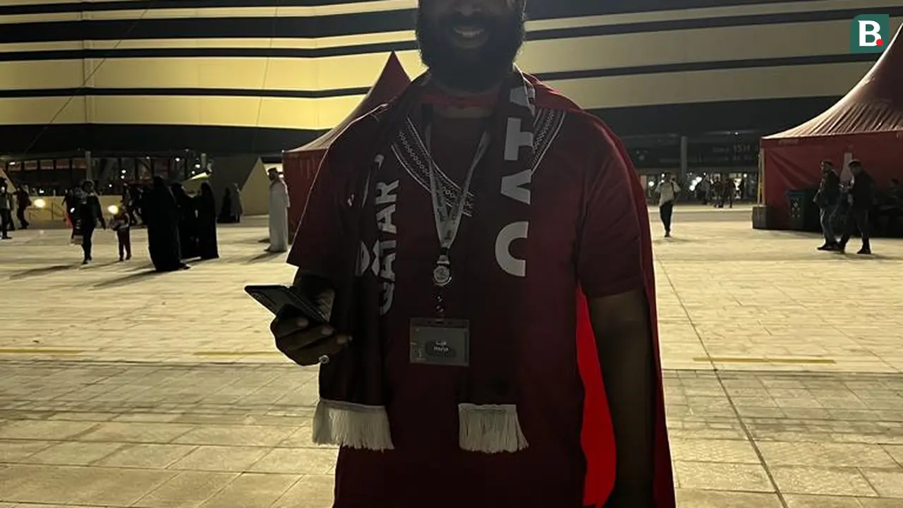 Suporter Timnas Qatar