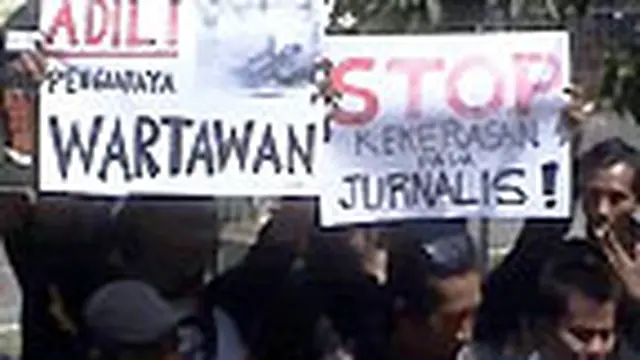 Wartawan Kecam Pemukulan Jurnalis