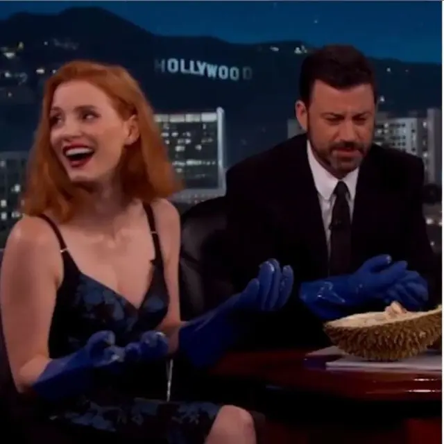 Aktris Hollywood Jessica Chastain ternyata menyukai buah durian
