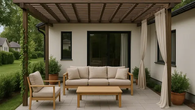 Desain Rumah dengan Ruang Tamu di Luar Minimalis
