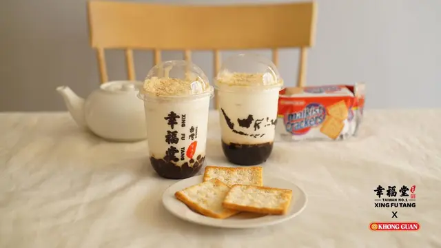 Kolaborasi Rasa Khong Guan dan Minuman Boba Khas Taiwan