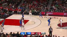 Berita video game recap NBA 2017-2018 antara Dallas Mavericks melawan Portland Trail Blazers dengan skor 108-117.