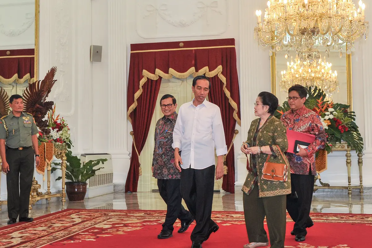 20151024-Jokowi Dan Megawati Gelar Pertemuan Tertutup