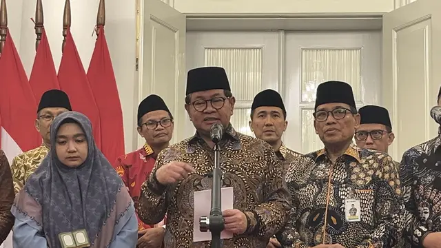 Gubernur DKI Jakarta Pramono Anung di Balai Kota Jakarta, Kamis (6/8/2026). (Liputan6.com/Winda Nelfira)