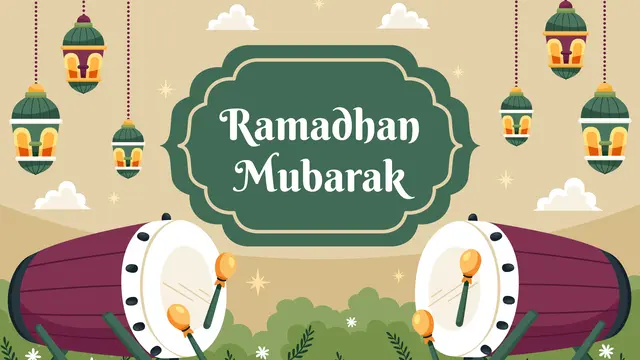 Ilustrasi Ramadan, Ramadhan, Islami