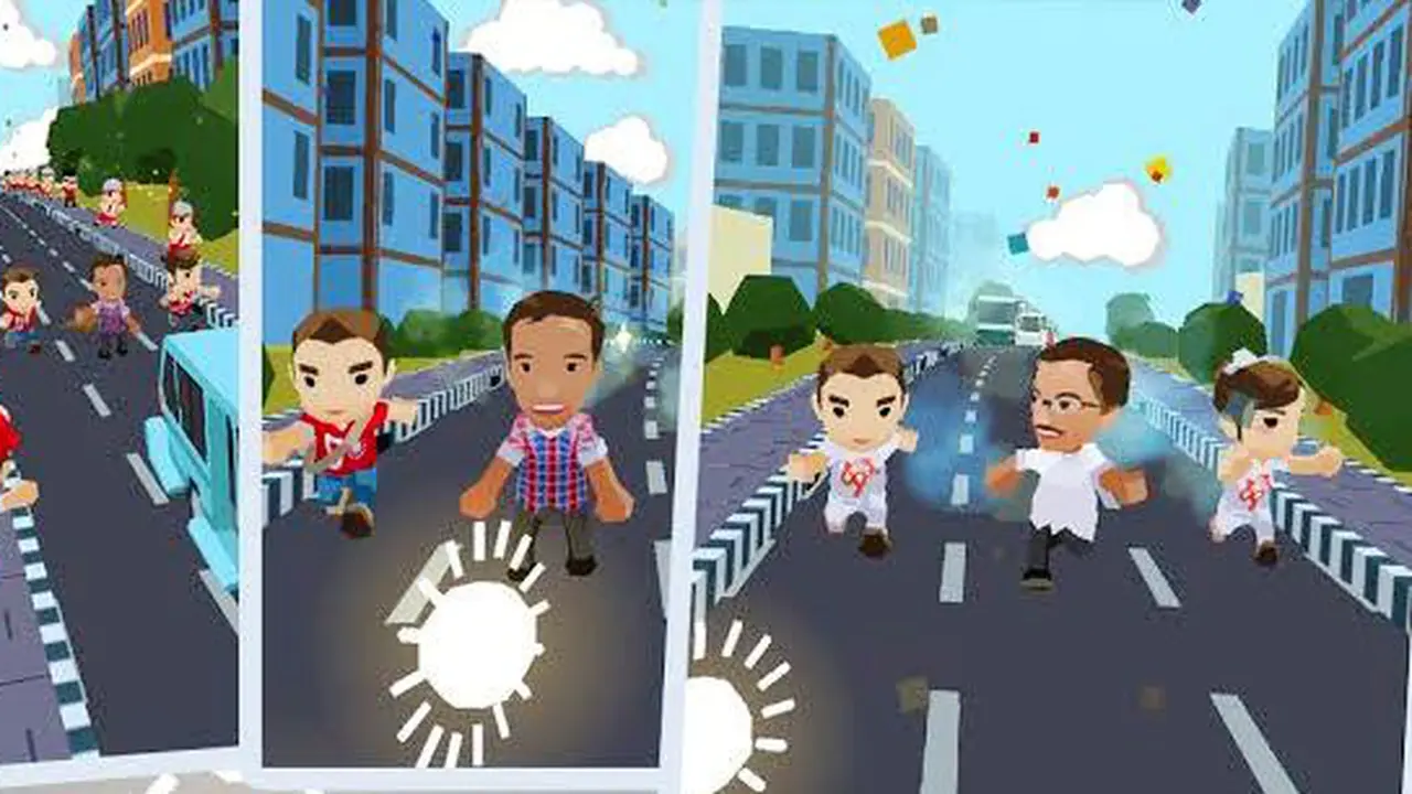 Ada Pak Jusuf Kalla di Game Jokowi GO!