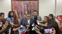 Sekjen PDIP Hasto Kristiyanto di Kantor DPP PDI Perjuangan, Jakarta Pusat, Kamis (15/8/2024). (Liputan6.com/Muhammad Radityo Priyasmoro)