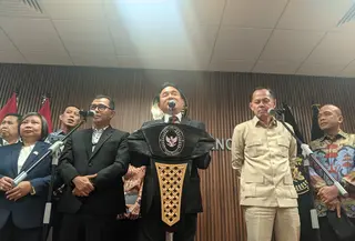 Menteri Koordinator Bidang Hukum, HAM, Imigrasi, dan Pemasyarakatan Yusril Ihza Mahendra berharap revisi Undang-Undang Narkotika dan Psikotropika dapat rampung pada akhir 2026. (Liputan6.com/Uliyanti Mayhani)