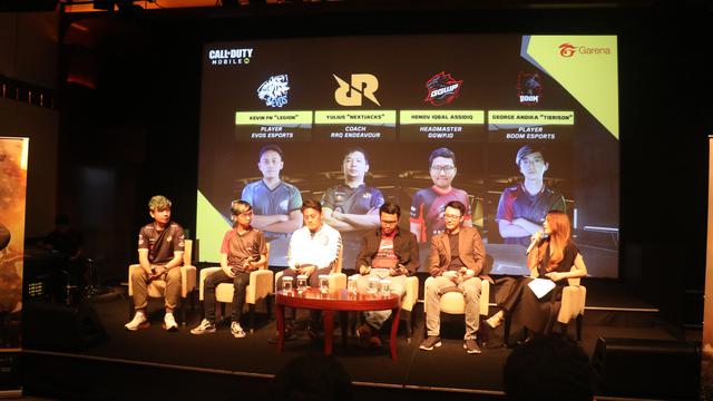 Konferensi Pers Turnamen Call of Duty Mobile