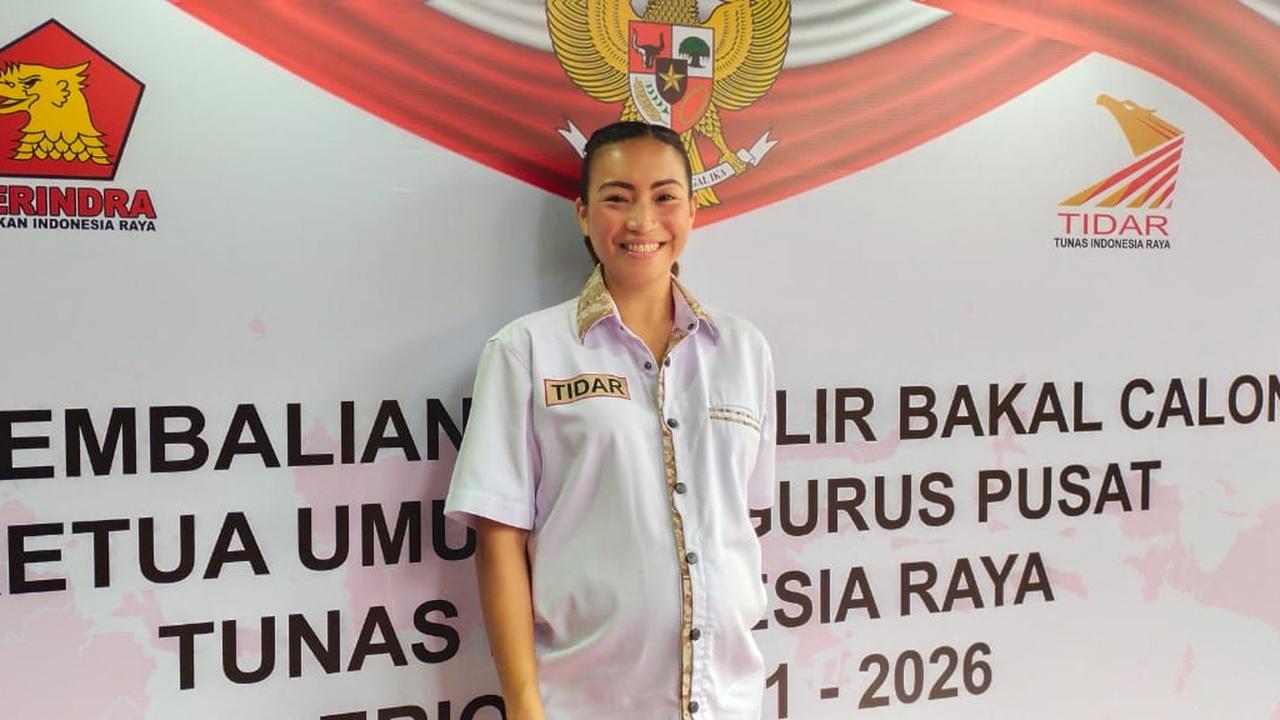 Rahayu Saraswati saat mengembalikan formulir Bakal Calon Ketua Umum Tidar 2021-2026 (ist)