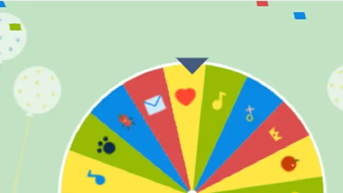Ada 19 permainan dalam Pemutar Kejutan Ulang Tahun Google. (Sumber Foto: Google)