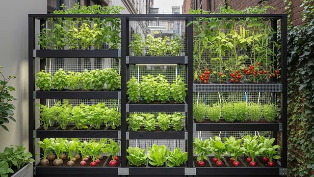 Desain Edible Garden di Lahan Sempit dengan Teknik Tumpang Sari Modern/Gemini AI