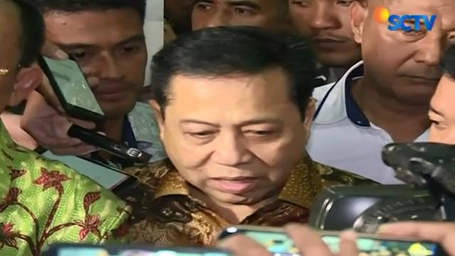 Majelis Hakim Pengadilan Tindak Pidana Korupsi menjatuhkan vonis hukuman 15 tahun penjara kepada mantan Ketua DPR Setya Novanto lantaran terbukti bersalah melakukan korupsi proyek e-KTP.