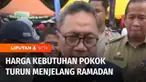 Tidak seperti tahun-tahun sebelumnya, Tahun ini harga pangan menjelang lebaranidul fitri di sejumlah pasar tradisional berangsur turun. Sementara stok bahan pokok dijamin aman hingga hari raya Idul Fitri.