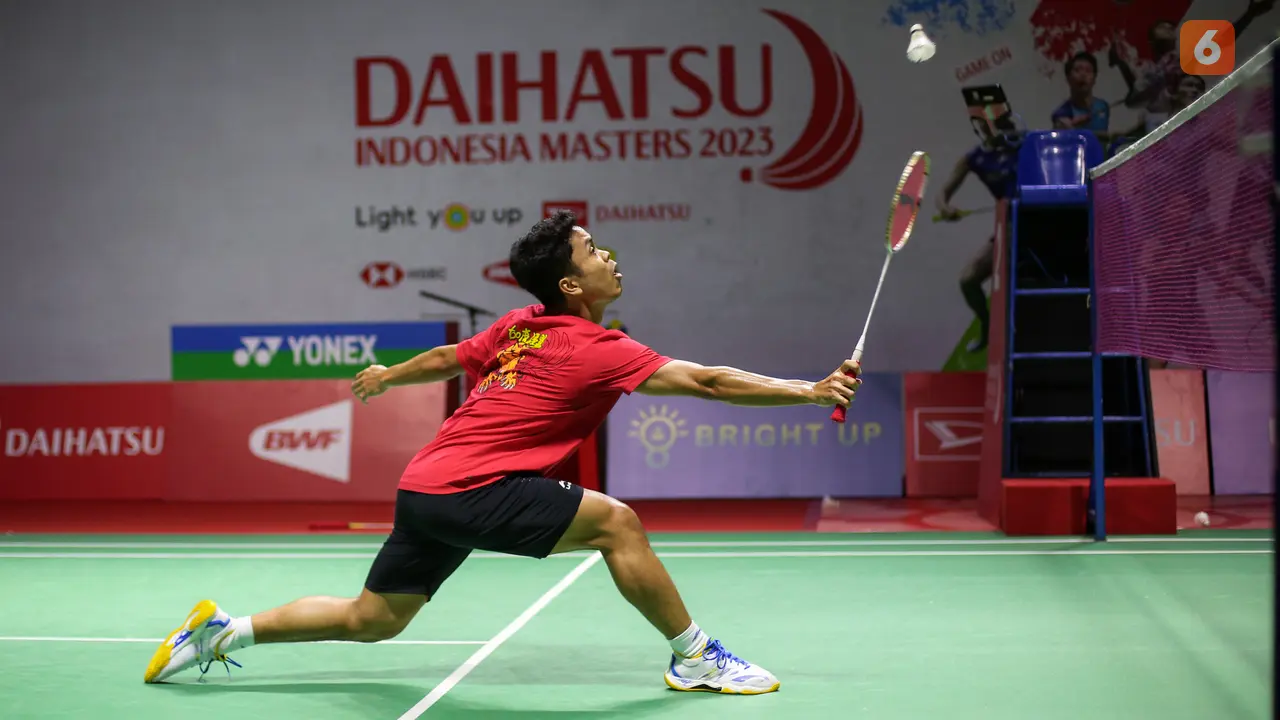 Foto: Jojo dan Ginting Geber Latihan Jelang Indonesia Masters 2023, Absennya Victor Axelsen Jadi Berkah