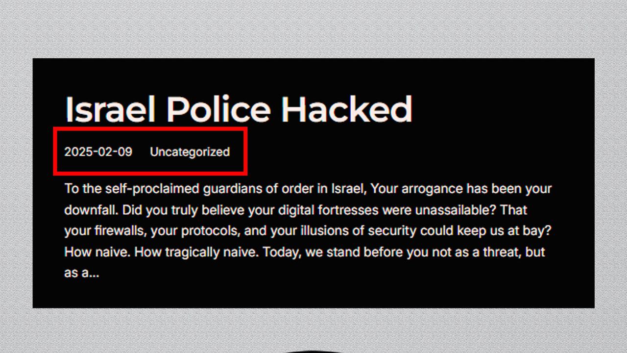 Hacker Beraksi, Data Rahasia Israel soal Bahan Bakar, Militer, Navigasi Udara Dibongkar