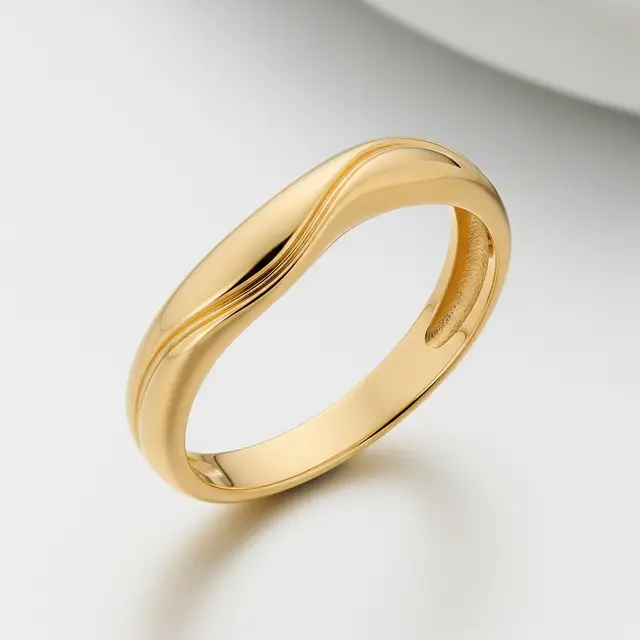 Model Cincin Emas yang Terlihat Simpel