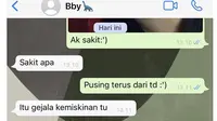 6 Chat Balasan Cowok saat Tahu Pacarnya Sakit Ini Bikin Elus Dada