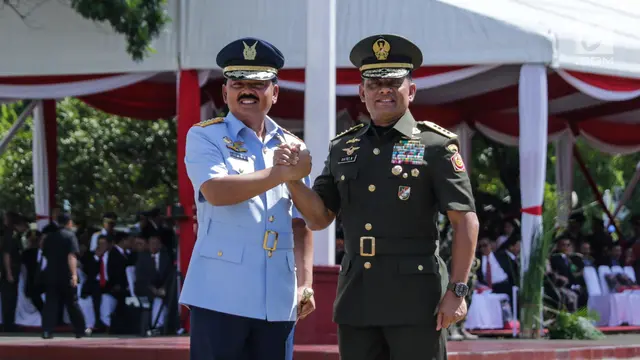 Serah terima jabatan Panglima TNI