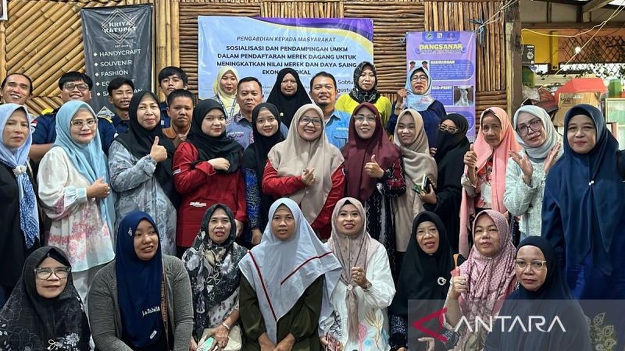 Tahukah Anda, Pentingnya Pendaftaran Merek Dagang UMKM? Poliban Dampingi Puluhan Pelaku Usaha di Banjarmasin
