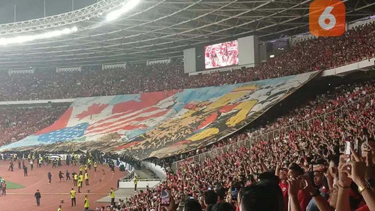 VIDEO:  Bikin Merinding! Suasana Terkini di Luar dan Dalam Stadion GBK, Semakin Bakar Semangat Timnas