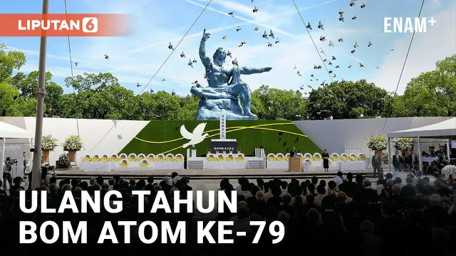 Nagasaki Menandai Ulang Tahun Bom Atom Ke-79 Tanpa AS karena Walikota Tolak Undang Israel