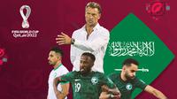 Piala Dunia - Ilustrasi Timnas Arab Saudi (Bola.com/Adreanus Titus)