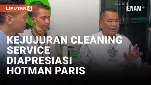 VIDEO: Hotman Paris Sanjung Cleaning Service yang Kembalikan Dompetnya