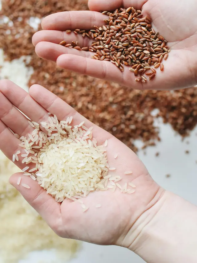 Menggunakan Jenis Beras yang Salah