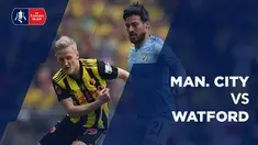 Berita video statistik Manchester City vs Watford pada final Piala FA 2018-2018, Sabtu (18/5/2019) di Stadion Wembley, London.