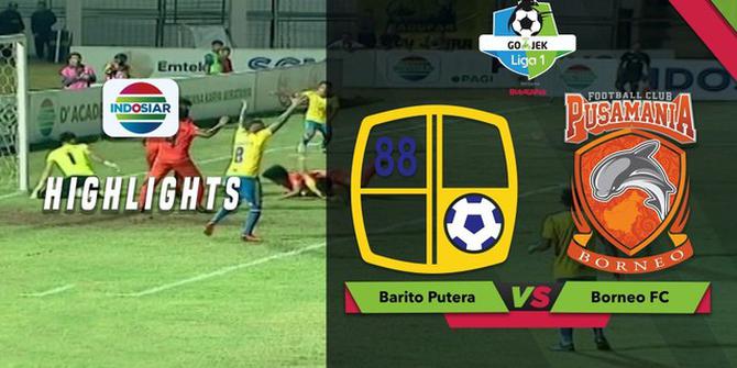 VIDEO: Aksi Spektakuler Kiper Borneo FC Lakukan Double Save
