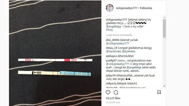 Vicky Prasetyo dan Angel Lelga