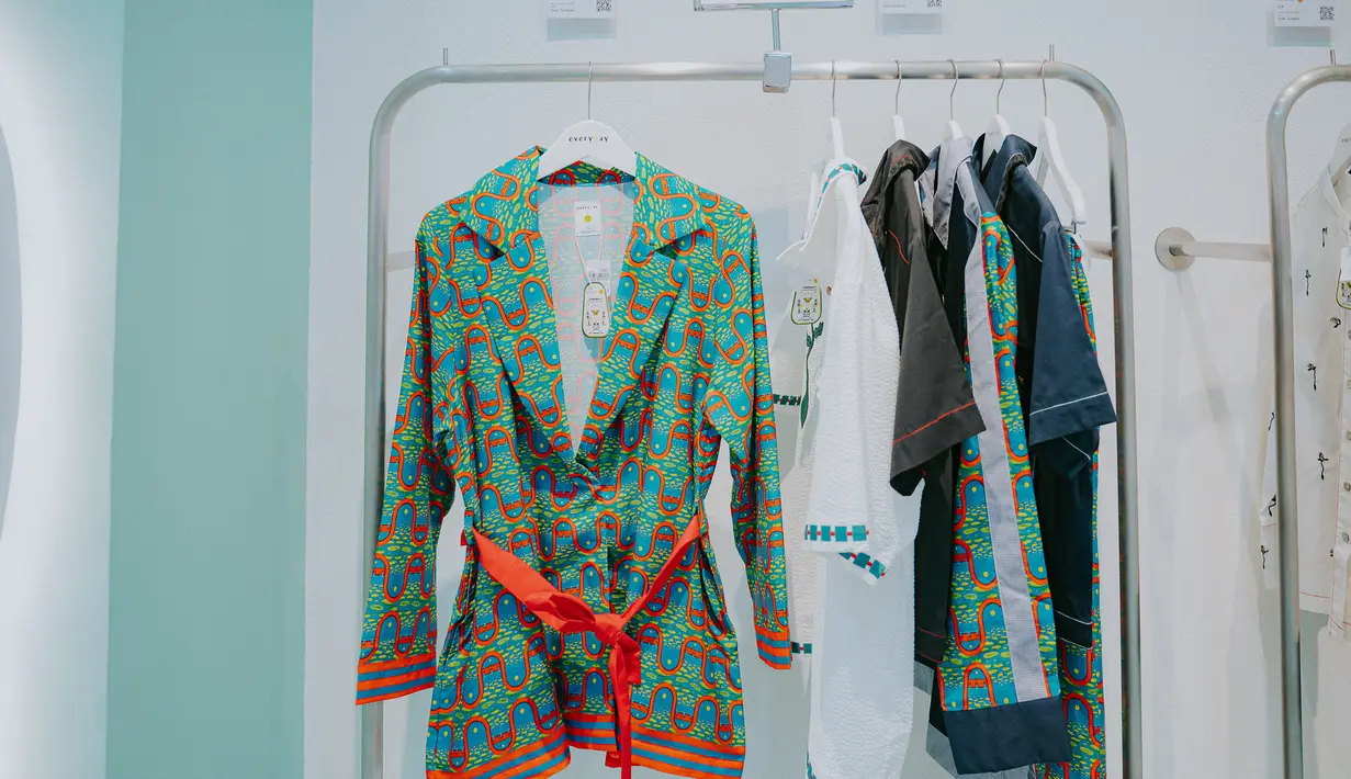 Desain motif pada koleksi "Growth" terbagi menjadi 4 representasi unik dari proses tumbuh, yaitu Sumber Tumbuh, Arah Tumbuh, Proses Tumbuh, dan Rawat. [Foto: Document/everyday]