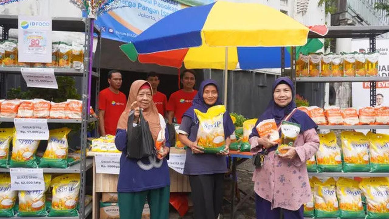 BUMN Jual Sembako Murah di 80 Titik Jelang HUT ke-80 RI