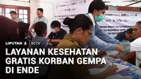 Layanan Kesehatan Gratis Korban Gempa di Ende