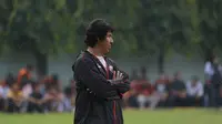 Muhammad Zein Alhadad, Pelatih Persija. (Bola.com/Nicklas Hanoatubun)