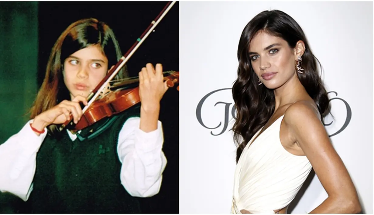 Sara Sampaio. Siapa sangka model Victoria’s Secret ini rupanya bisa memainkan alat musik biola. Kini wajah cantik dan tubuh indahnya telah menghiasi banyak cover majalah ternama. (via instagram/@sarasampaio – Bintang/EPA)