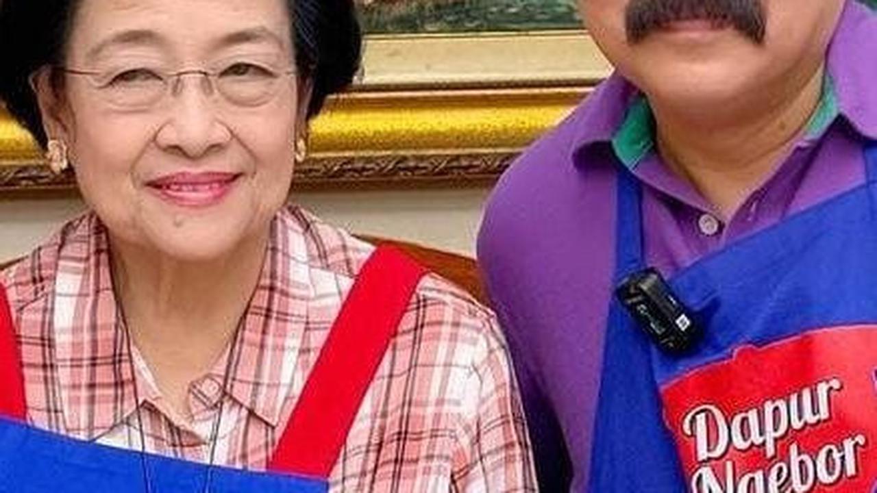 Potret Inul Daratista dan Adam Masak Bareng Megawati Soekarnoputri 'Saya Bangga Masak sama Orang Hebat
