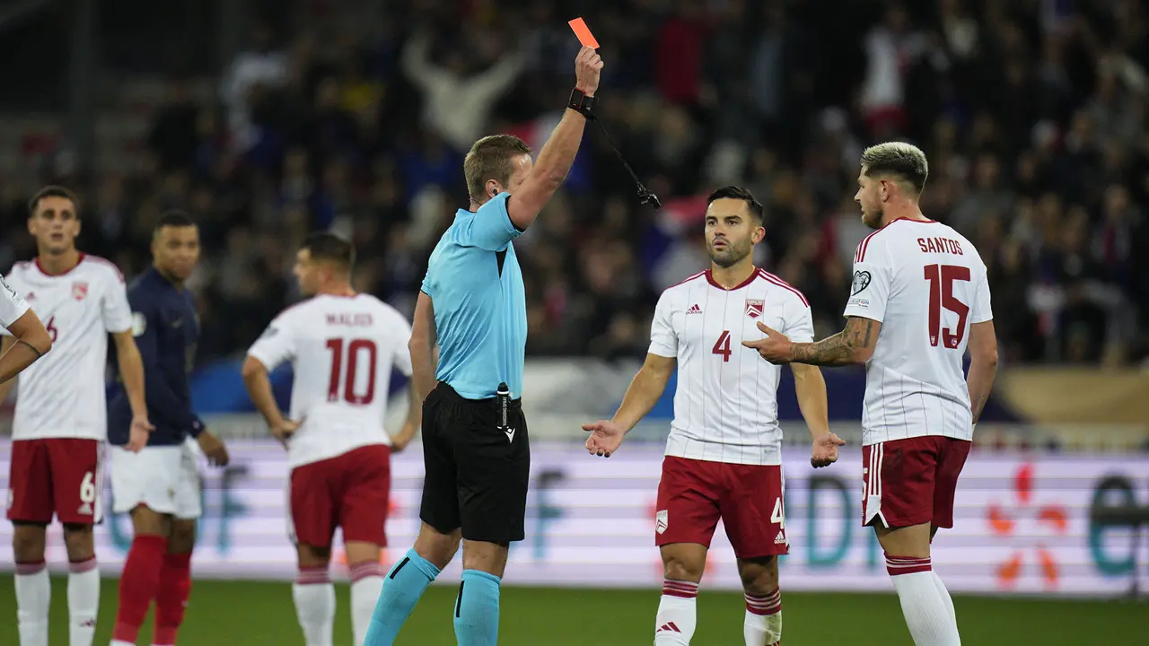 Foto: Kylian Mbappe dan Olivier Giroud Gacor, Timnas Prancis Lumat Gibraltar 14 Gol Tanpa Balas di Kualifikasi Euro 2024
