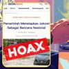 Cek Fakta: Hoaks Artikel Pemerintah Tetapkan Jokowi Sebagai Bencana Nasional