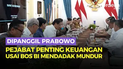 Presiden Prabowo Subianto memanggil Gubernur Bank Indonesia (BI) Sementara Destry Damayanti ke Kompleks Istana Kepresidenan Jakarta, Senin (27/7/2026).

Pertemuan tersebut berlangsung di tengah transisi kepemimpinan BI setelah Perry Warjiyo mengundurkan diri dari jabatannya sebagai Gubernur BI....