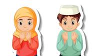 Ilustrasi kata-kata Islami tentang jodoh. (Photo by brgfx on Freepik)