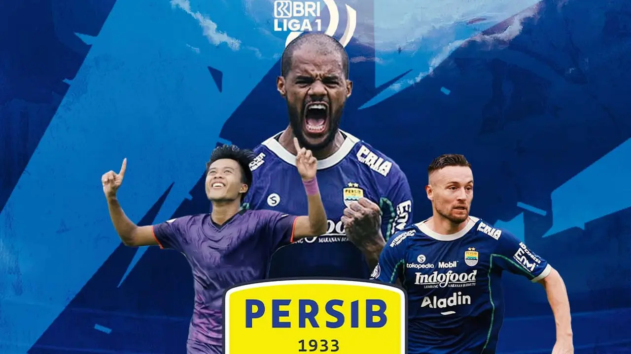 Persib Bandung - Edo Febriansyah, Marc Klok, dan David da Silva