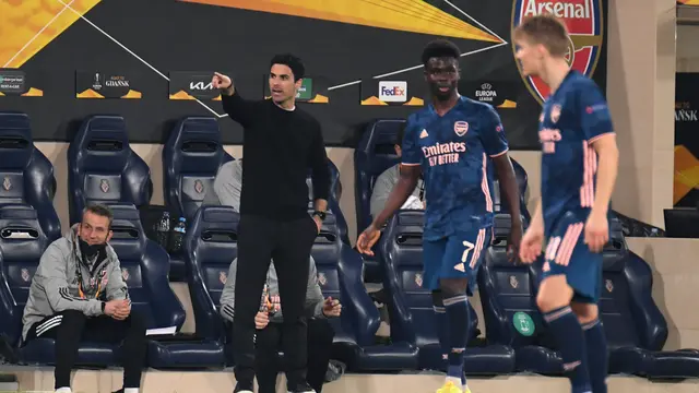 Mikel Arteta, Arsenal, Liga Europa