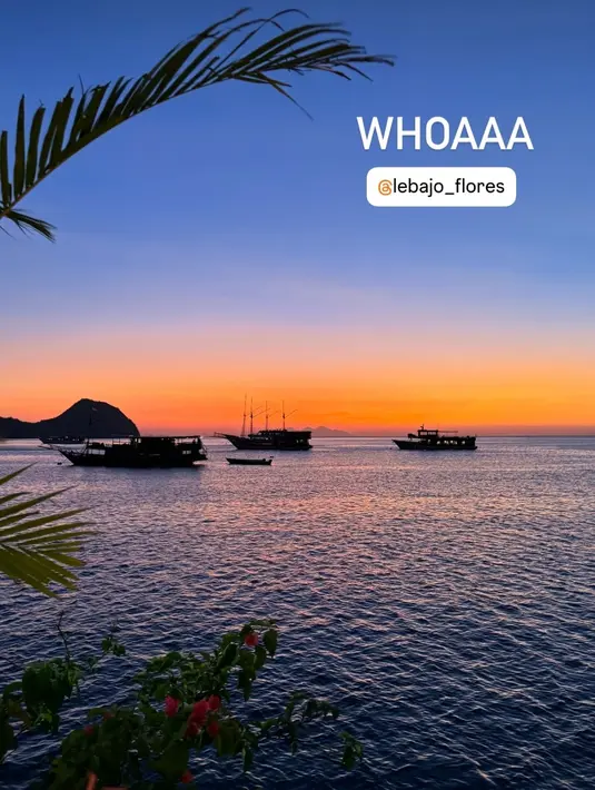 Kebersamaan Aurelie dan Tyler di Labuan Bajo ini jadi momen tak terlupakan keduanya. Mereka sering didoakan segera menikah. (Liputan6.com/IG/@aurelie)