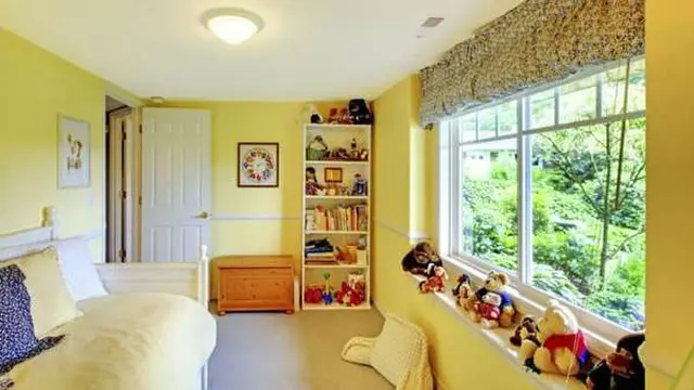 Ilustrasi kamar warna kuning/Teepeejoy.com