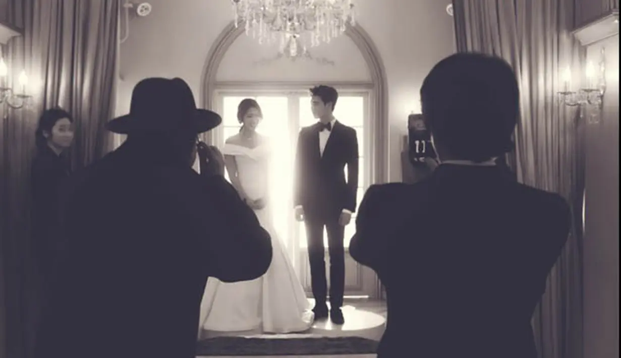 Episode Pinocchio yang telah usai menggambarkan Park Shin Hye dan Lee Jong Suk yang akhirnya dipersatukan dalam ikatan cinta. (dramafever.com)