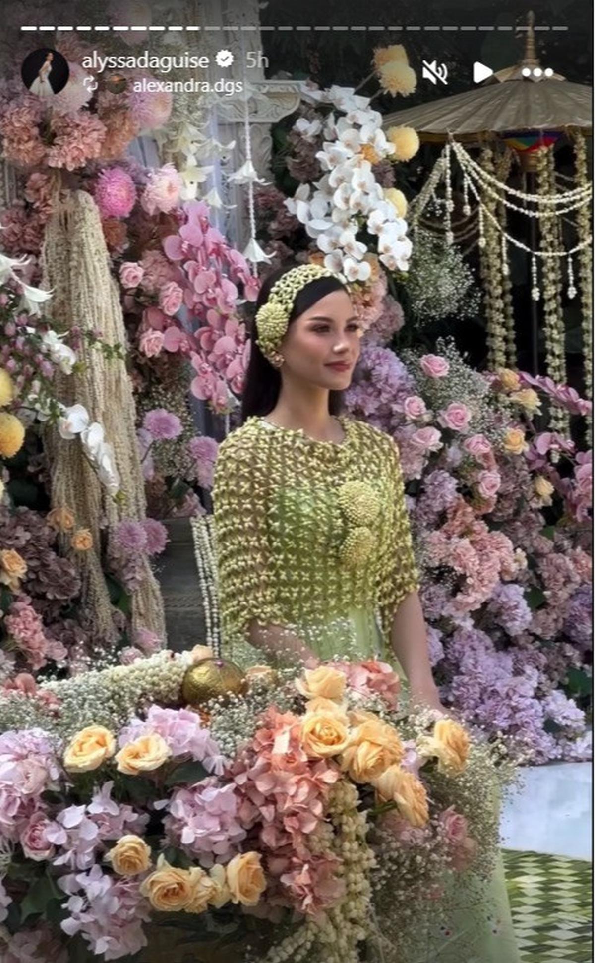Potret Cantik Menawan Alyssa Daguise di Momen Siraman Jelang Pernikahan, Aura Pengantin Kian Bersinar