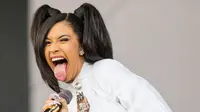 Namun sepertinya Cardi B meremehkan beberapa hal tentang tugasnya sebagai ibu. (KYLE GRILLOT  AFP)